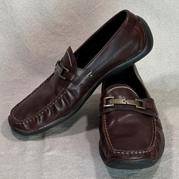 Structure Marathon Buckle Loafer Drivers Mens Size 11M - Picture 6 of 16